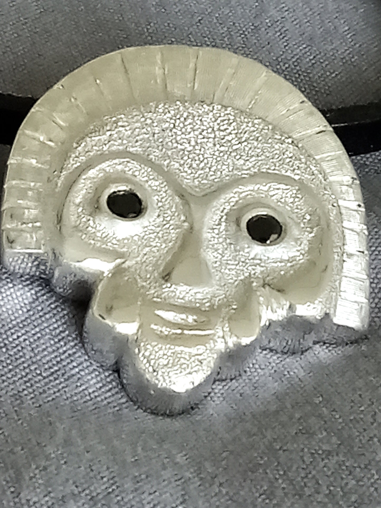 Taino Sterling Silve Symbol Pendant
