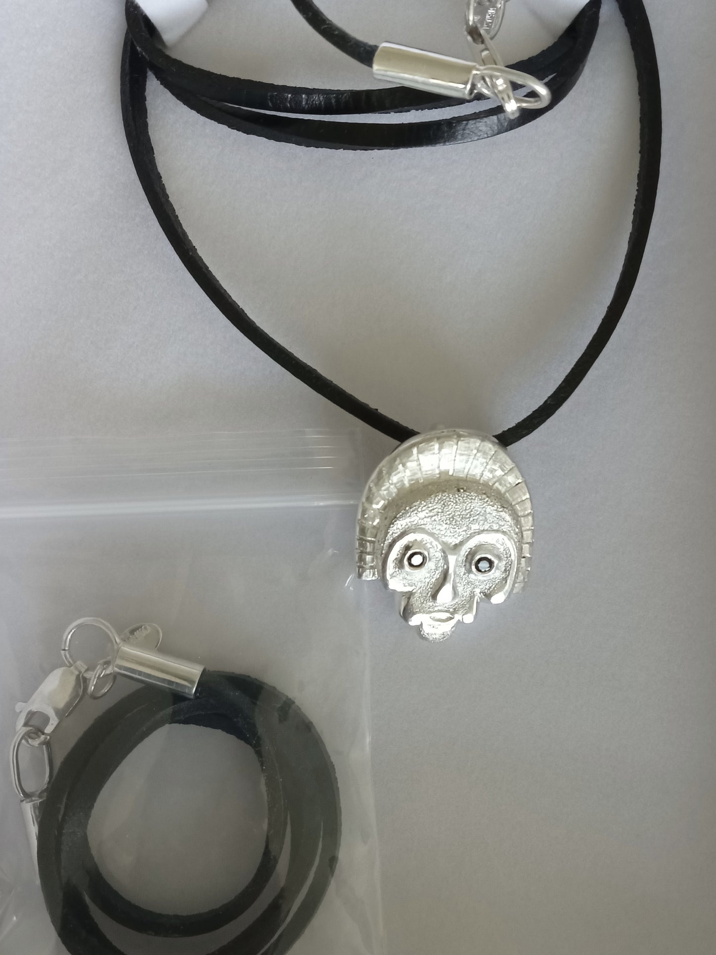 Taino Sterling Silve Symbol Pendant