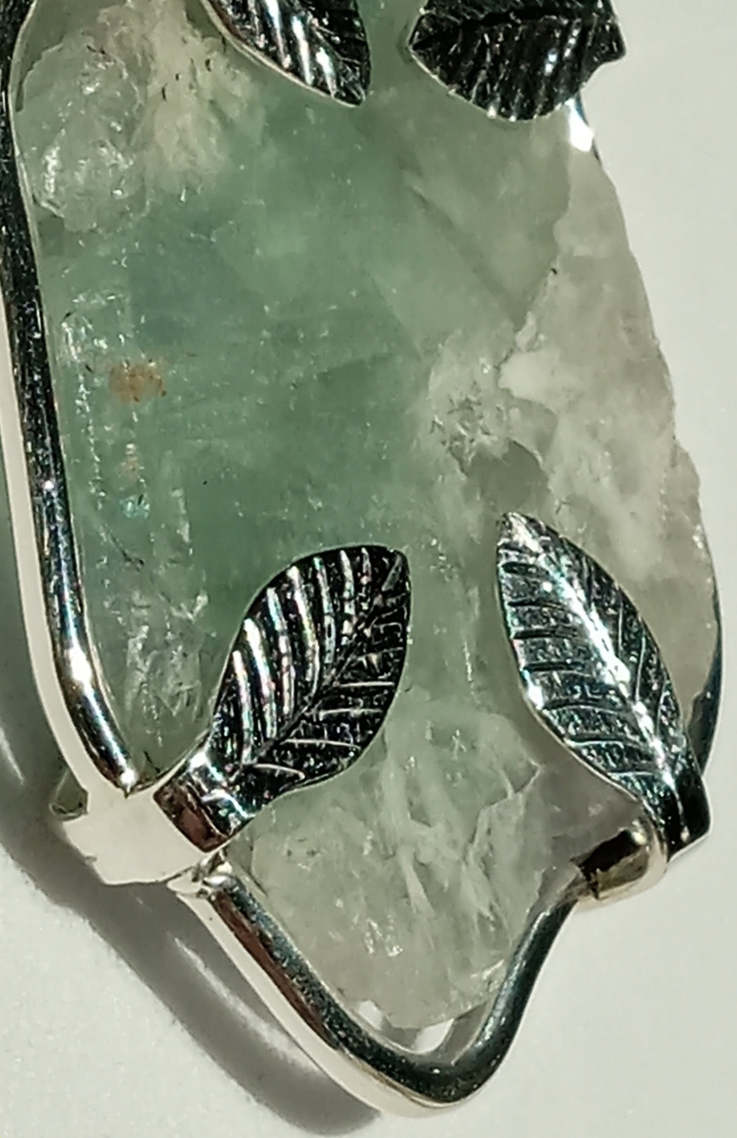 Sterling Silver and Flourite Pendant