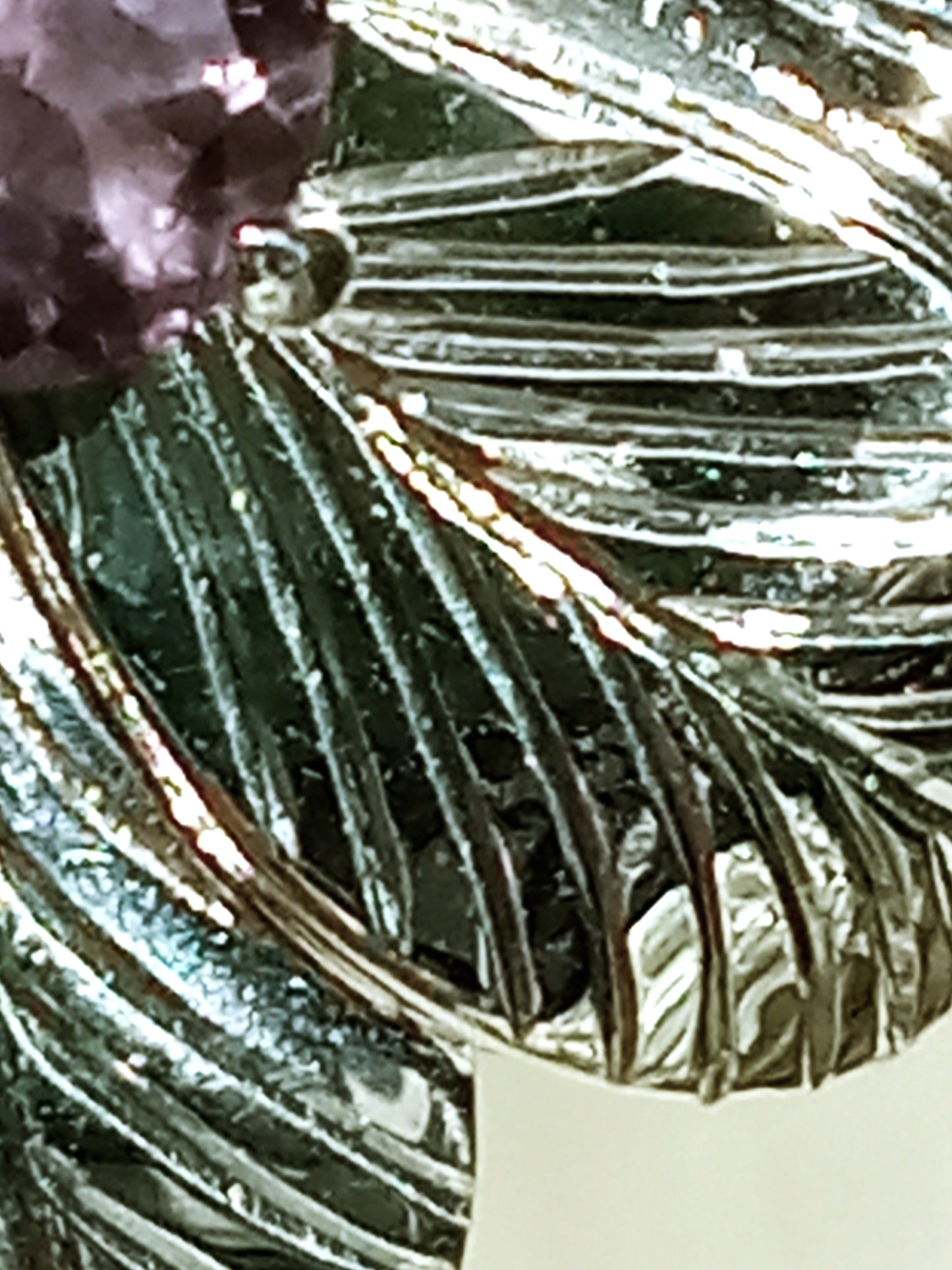 Sterline Silver Amethyts Pendant