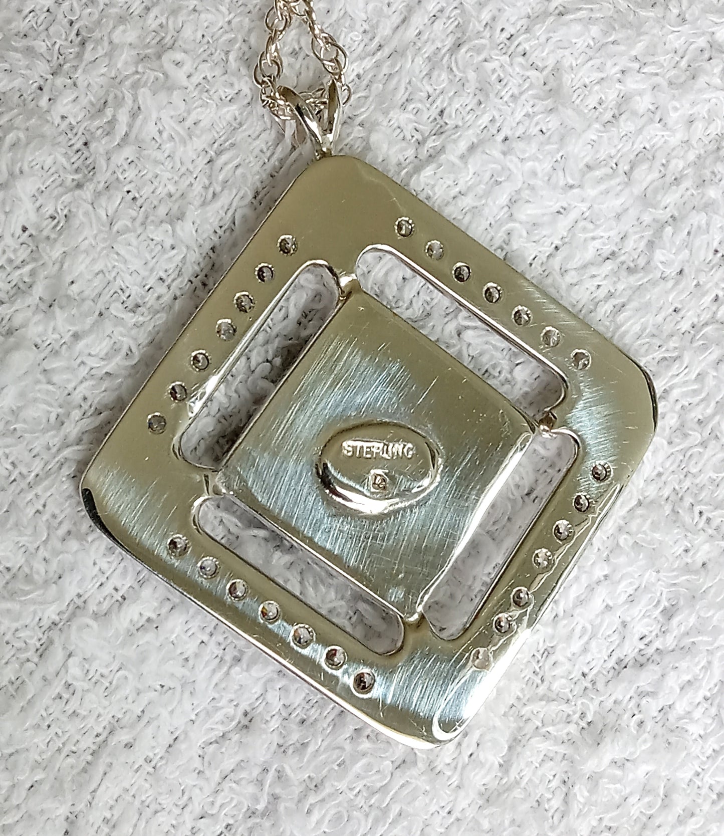 Sterling Silver Tiger Eye Pendant