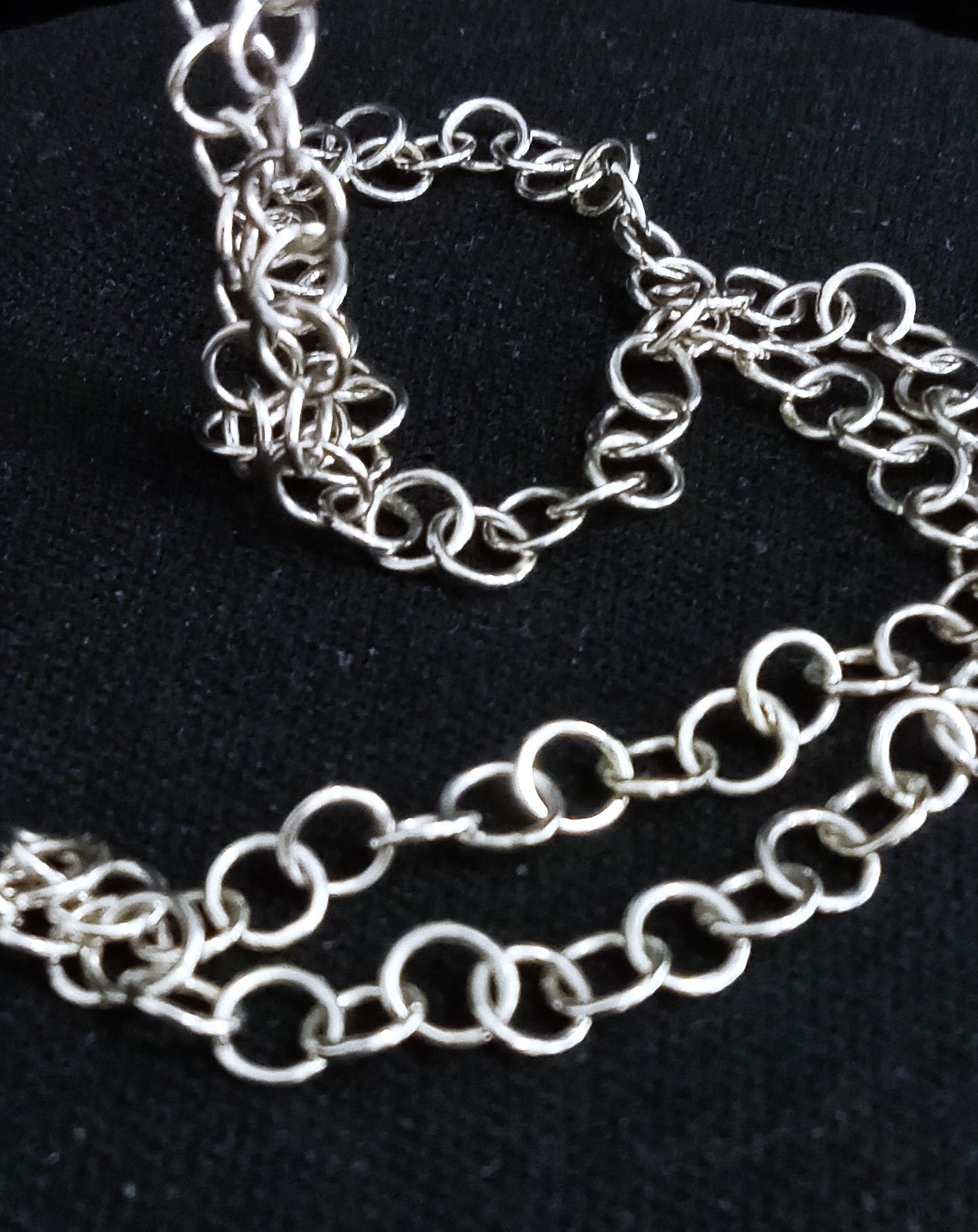 Sterling Silver Handmade 4.5 mm x 17" Cable Chain