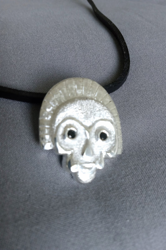 Taino Sterling Silve Symbol Pendant