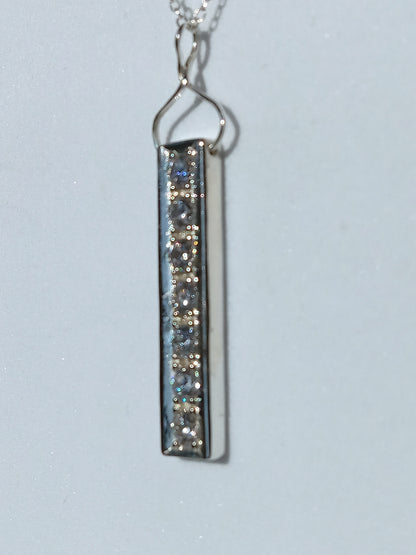 Sterling Silver and Cubic Zirconia Necklace